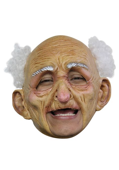 halloween mask old man